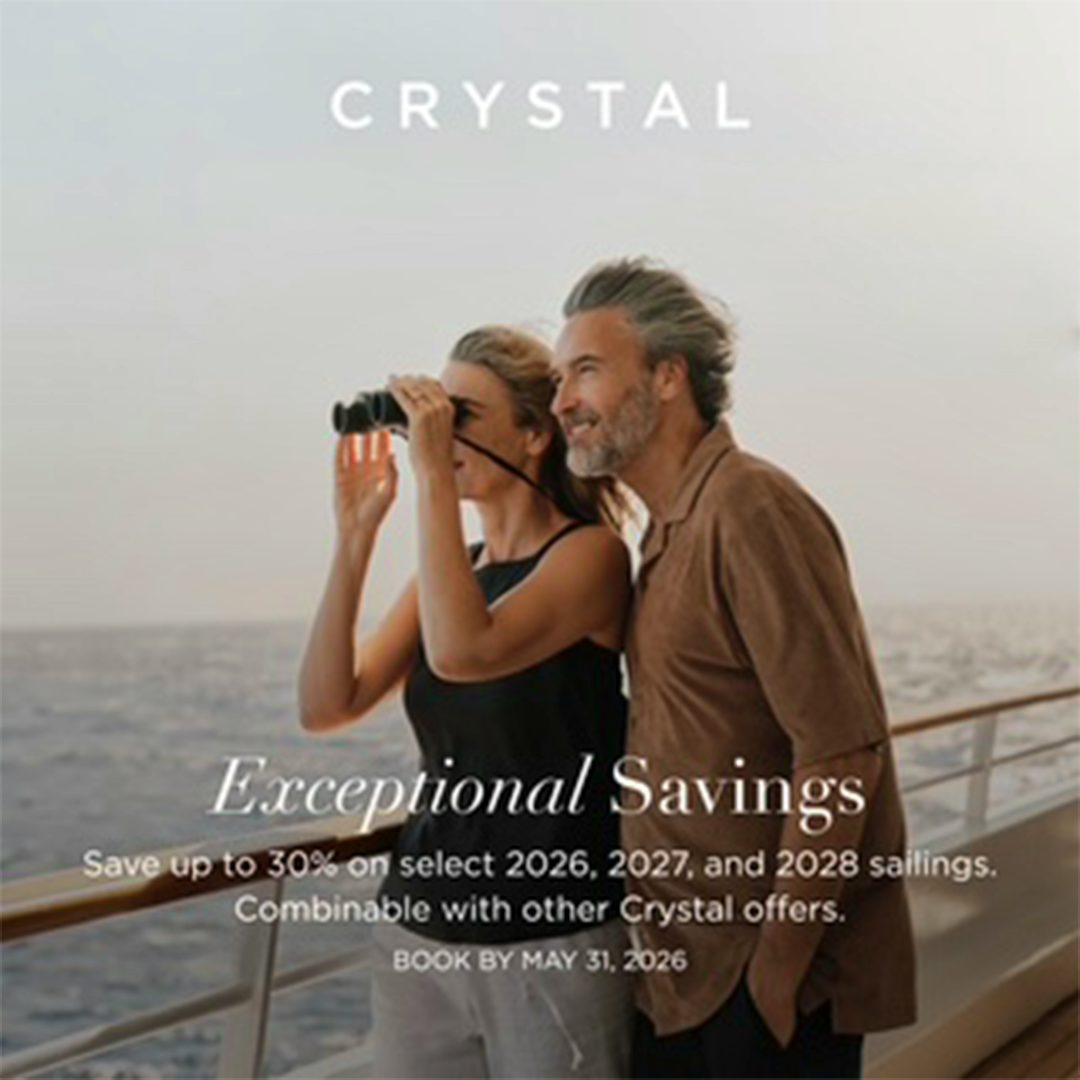 Crystal Cruises Exceptional Savings