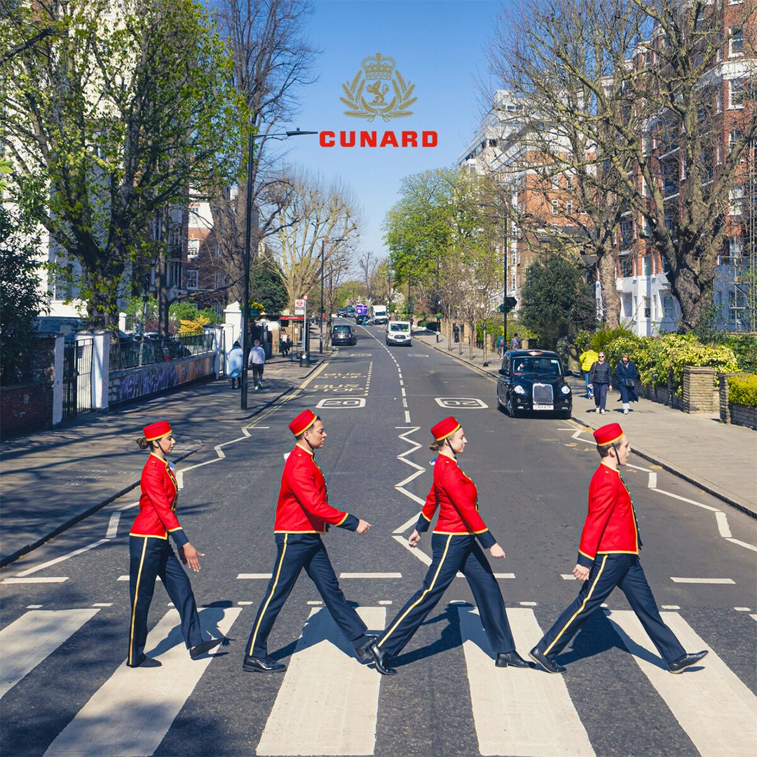 Cunard's Abbey Road at Sea