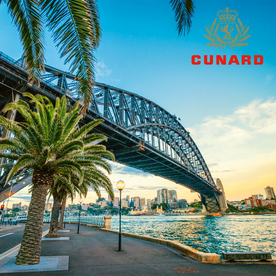 48 Night Fly, Cruise & Stay Southampton to Sydney with Cunard