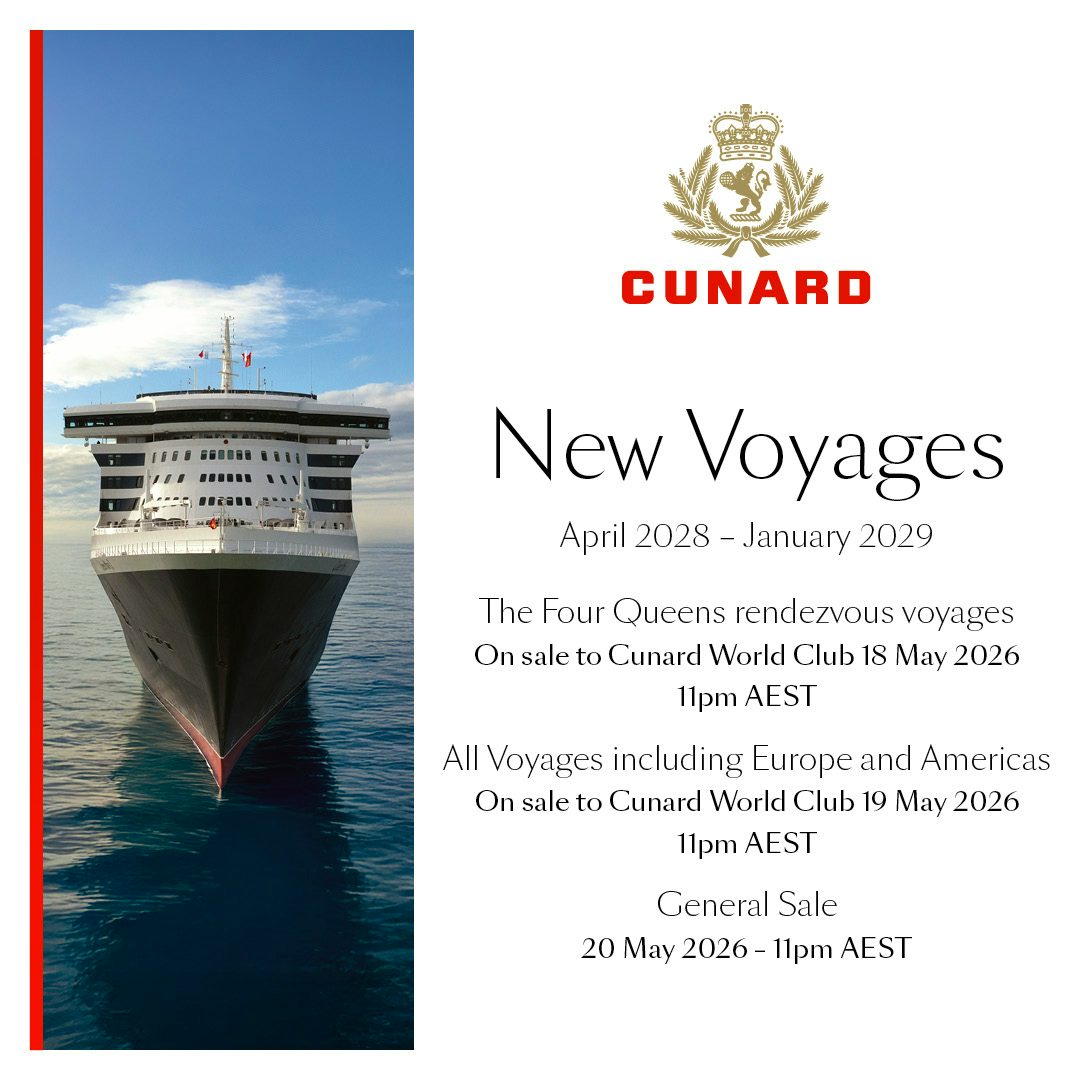 Cunard's Brand New Voyages