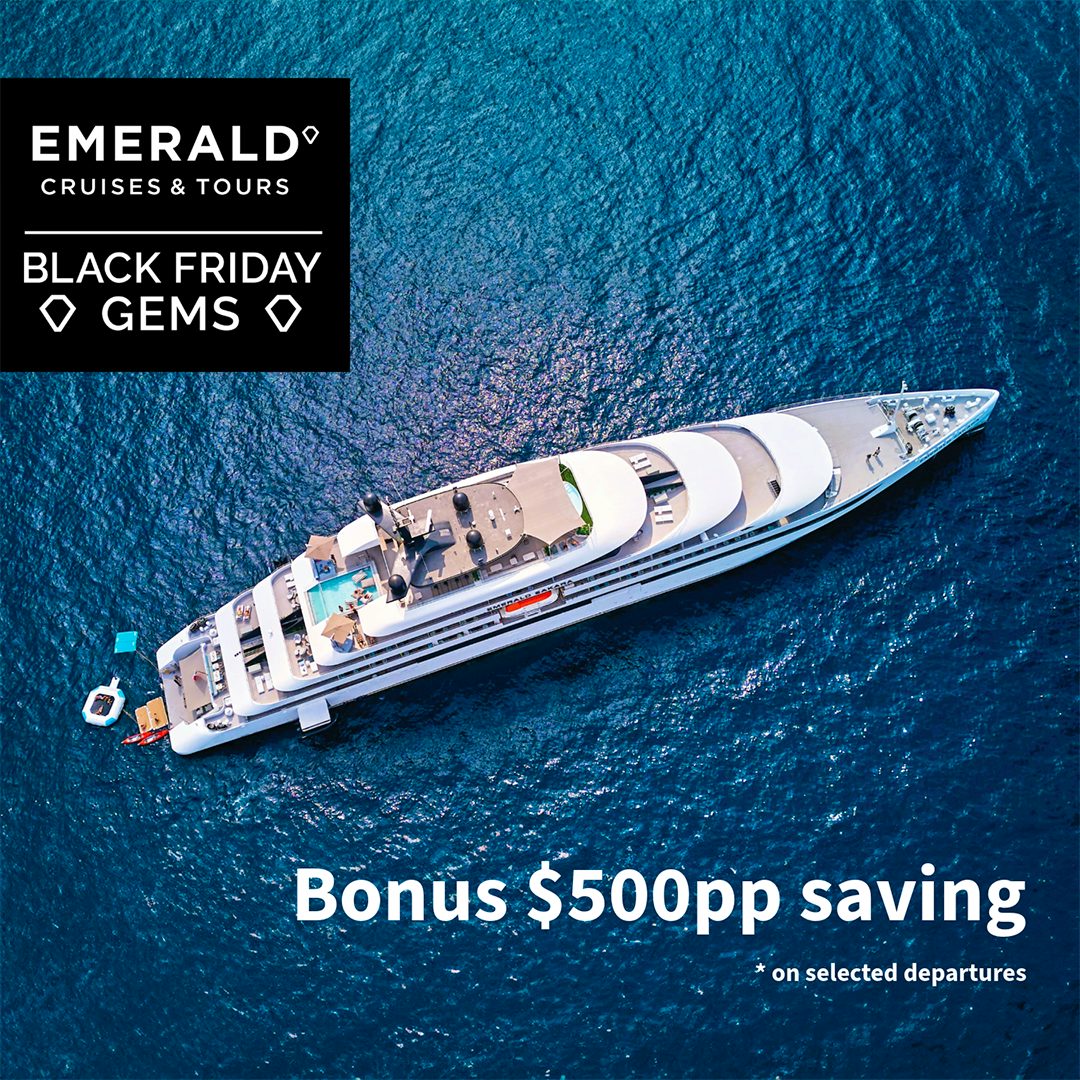 Emerald Yacht Cruises Black Friday Savings
