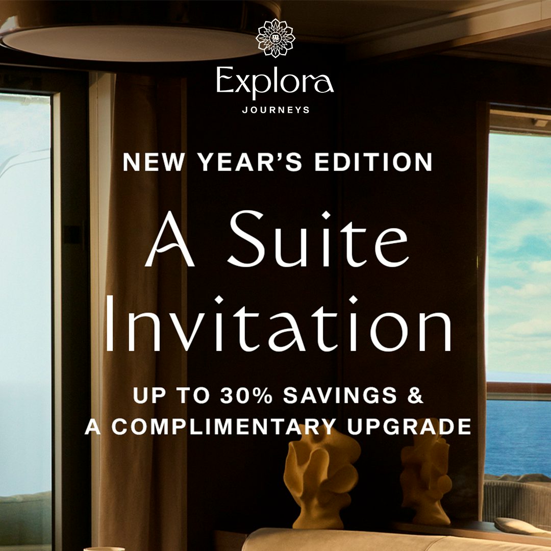 Explora Journeys Suite Invitation