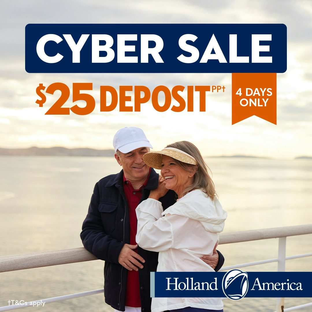 Holland America's Cyber Sale