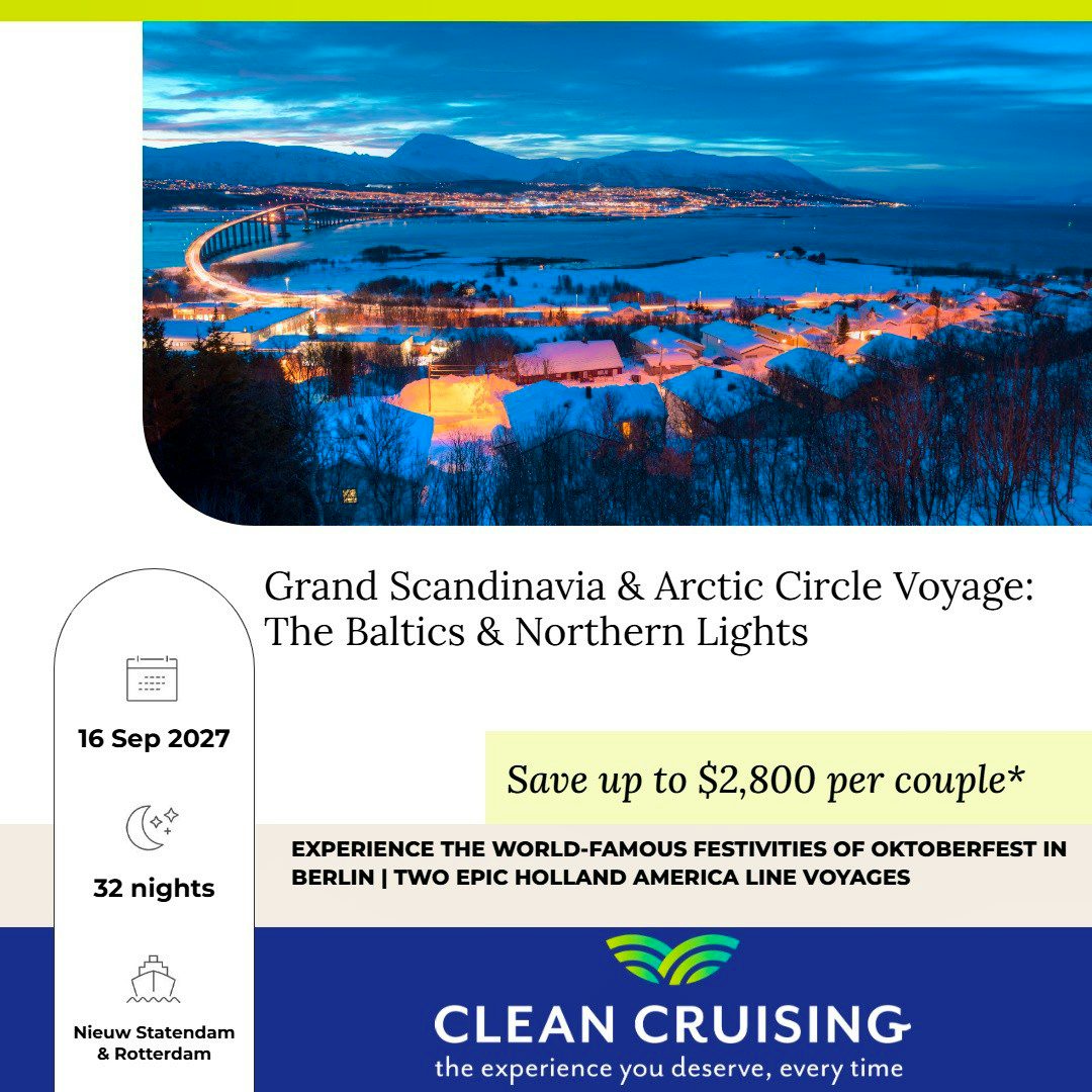 Grand Scandinavia & Arctic Circle Voyage: The Baltics & Northern Lights