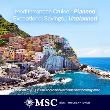 MSC Cruises Best Holiday Ever Sale