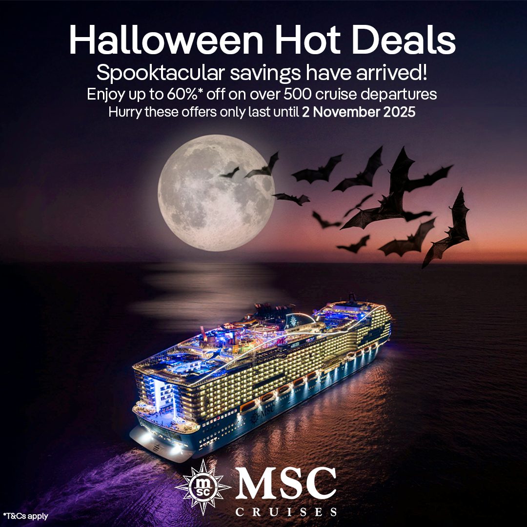MSC Cruises Halloween Hot Deals