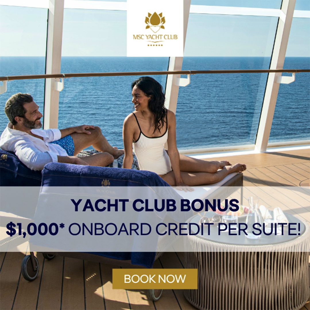Experience Luxury With MSC Yacht Club