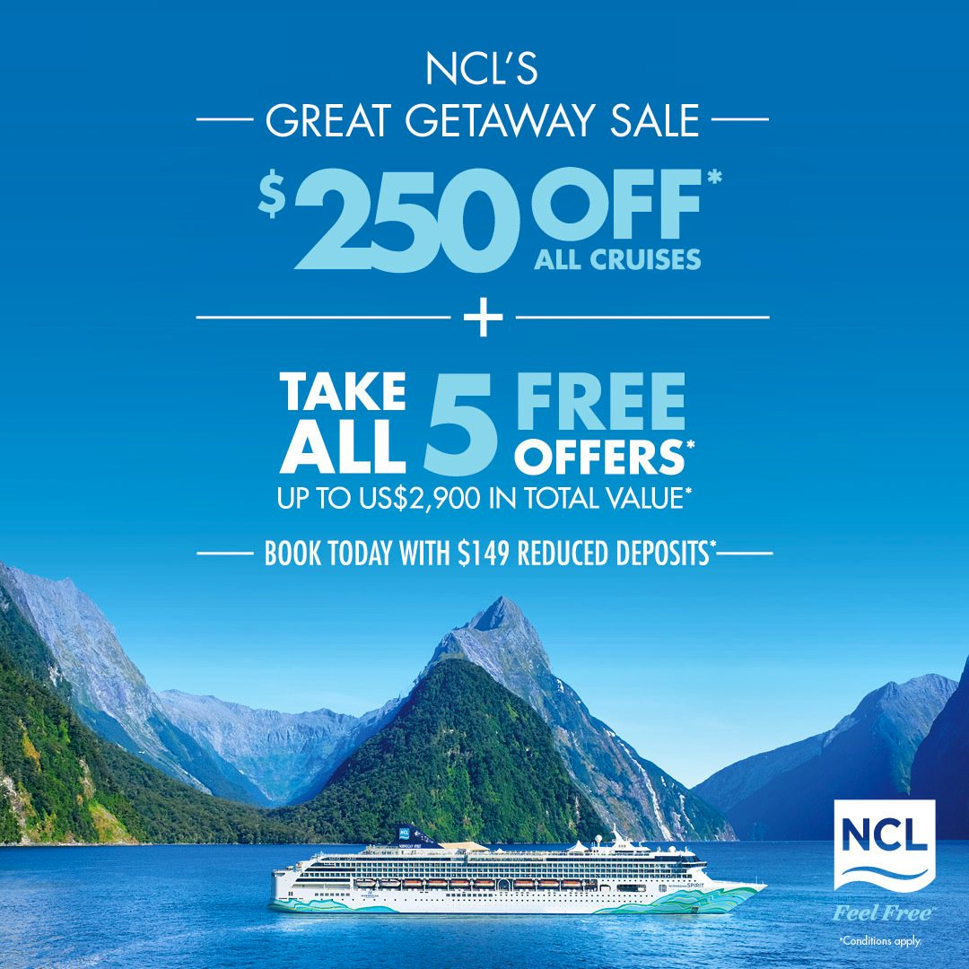 Great Getaway Sale