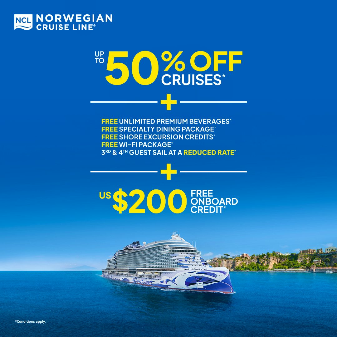Norwegian Cruise Line's Bonus Onboard Credit