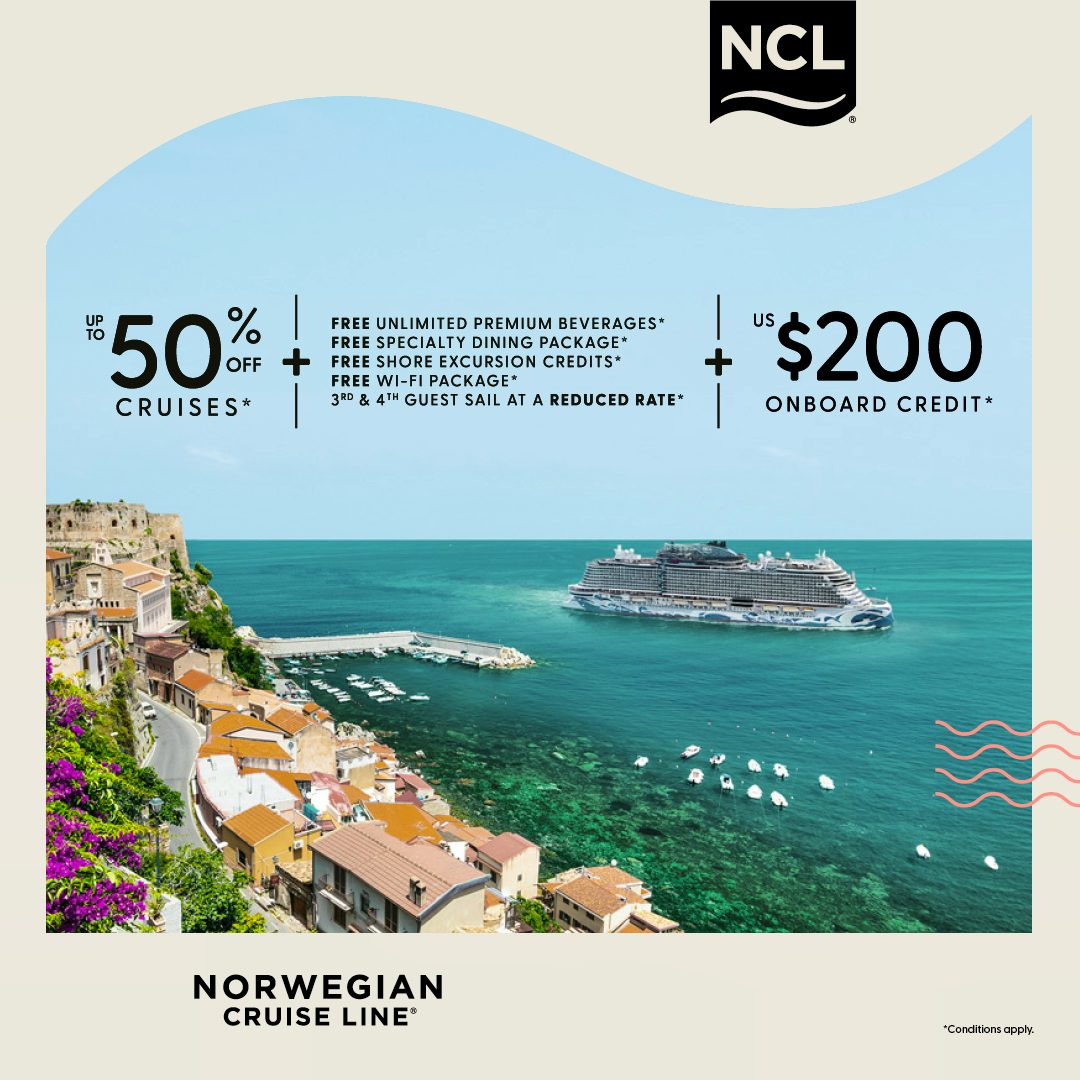 Norwegian Cruise Line's Bonus Onboard Credit