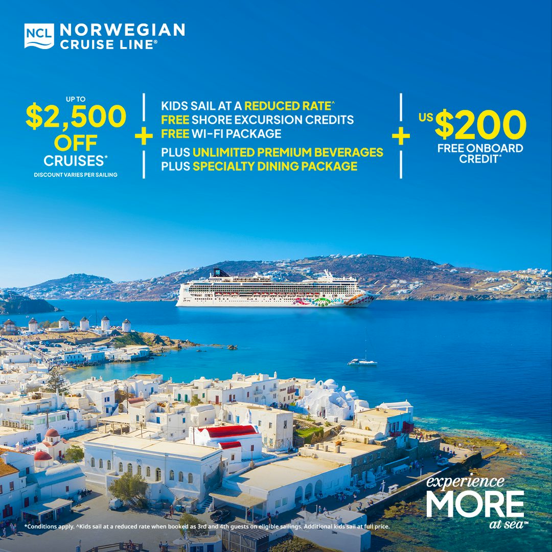Norwegian Cruise Line's Savings Sale