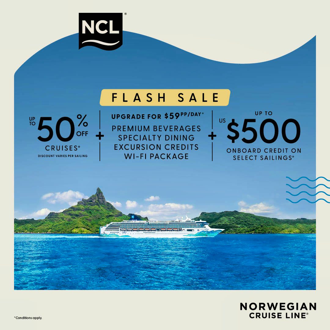 Norwegian Cruise Line's Bonus Onboard Credit