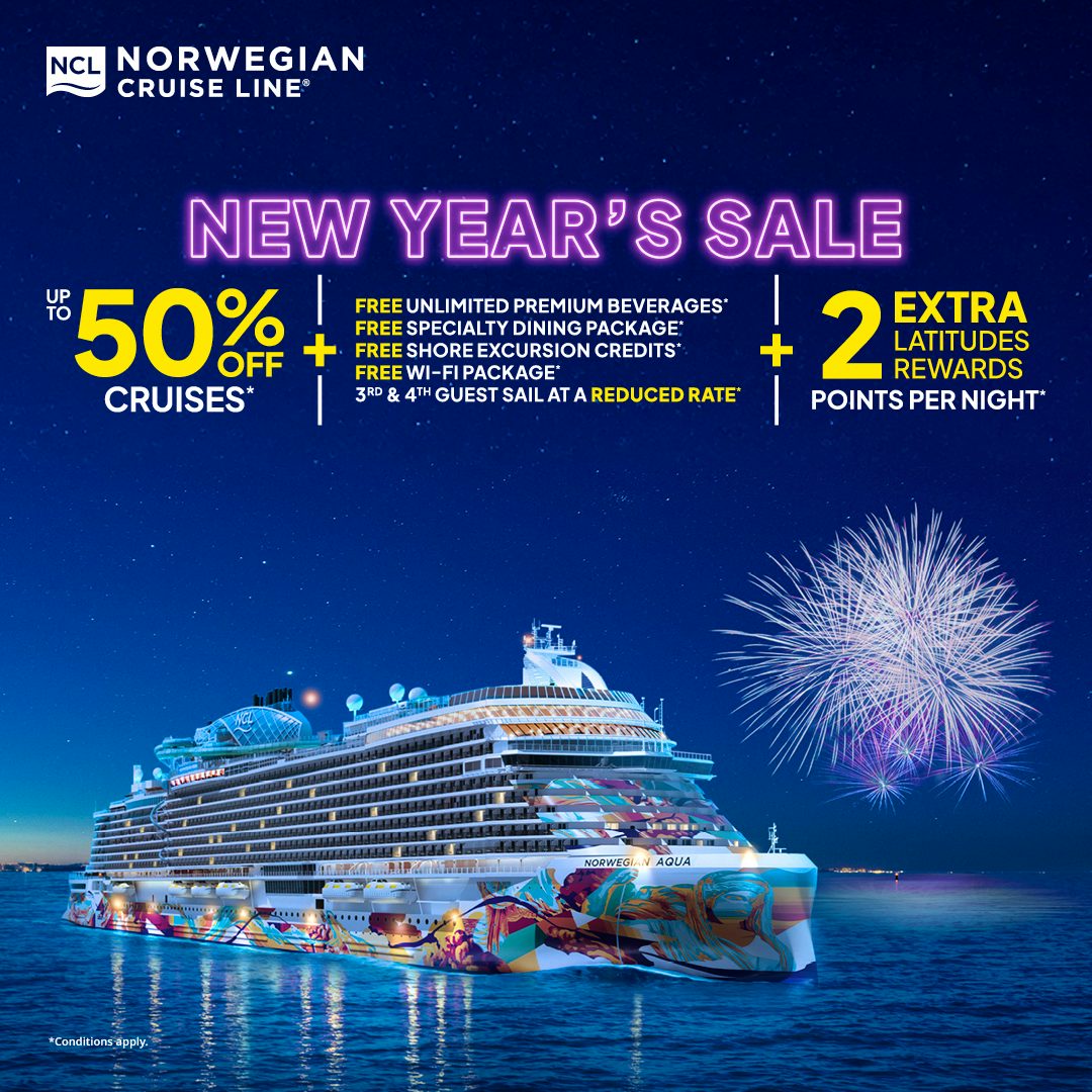 Norwegian Cruise Line New Year's Sale