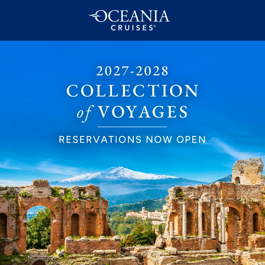 Oceania's 2027-2028 Collection of Voyages