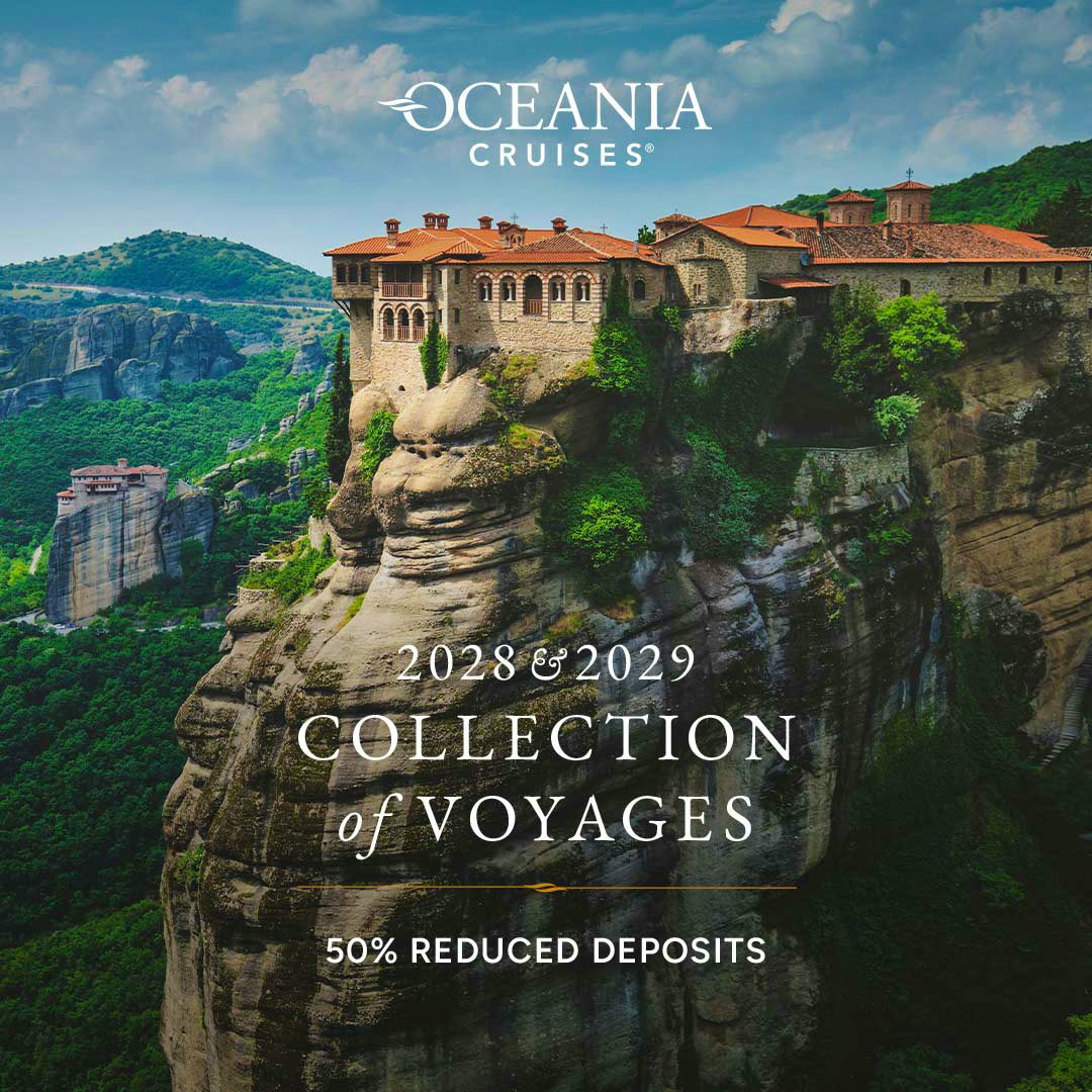 Oceania's 2028-2029 Collection of Voyages