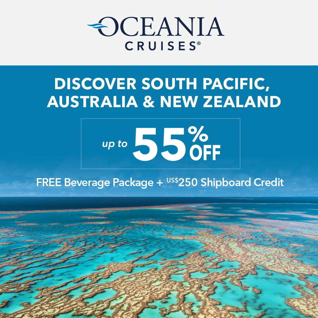Oceania Cruises Discover Australia, New Zealand & The South Pacific