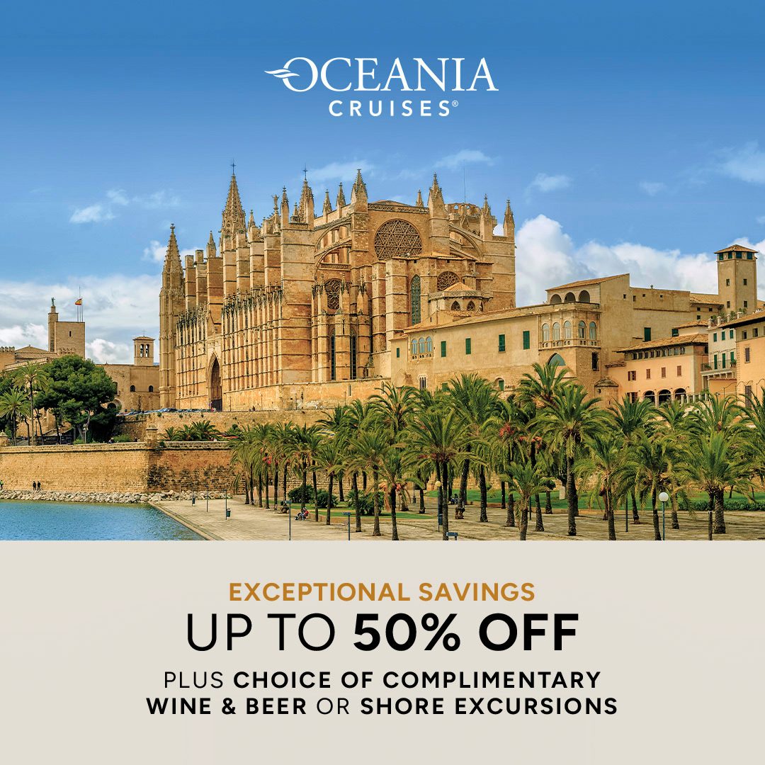 Oceania Cruises Exceptional Savings