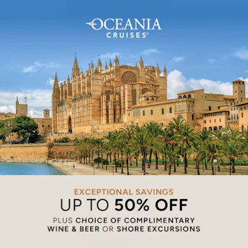 Oceania Cruises Exceptional Savings