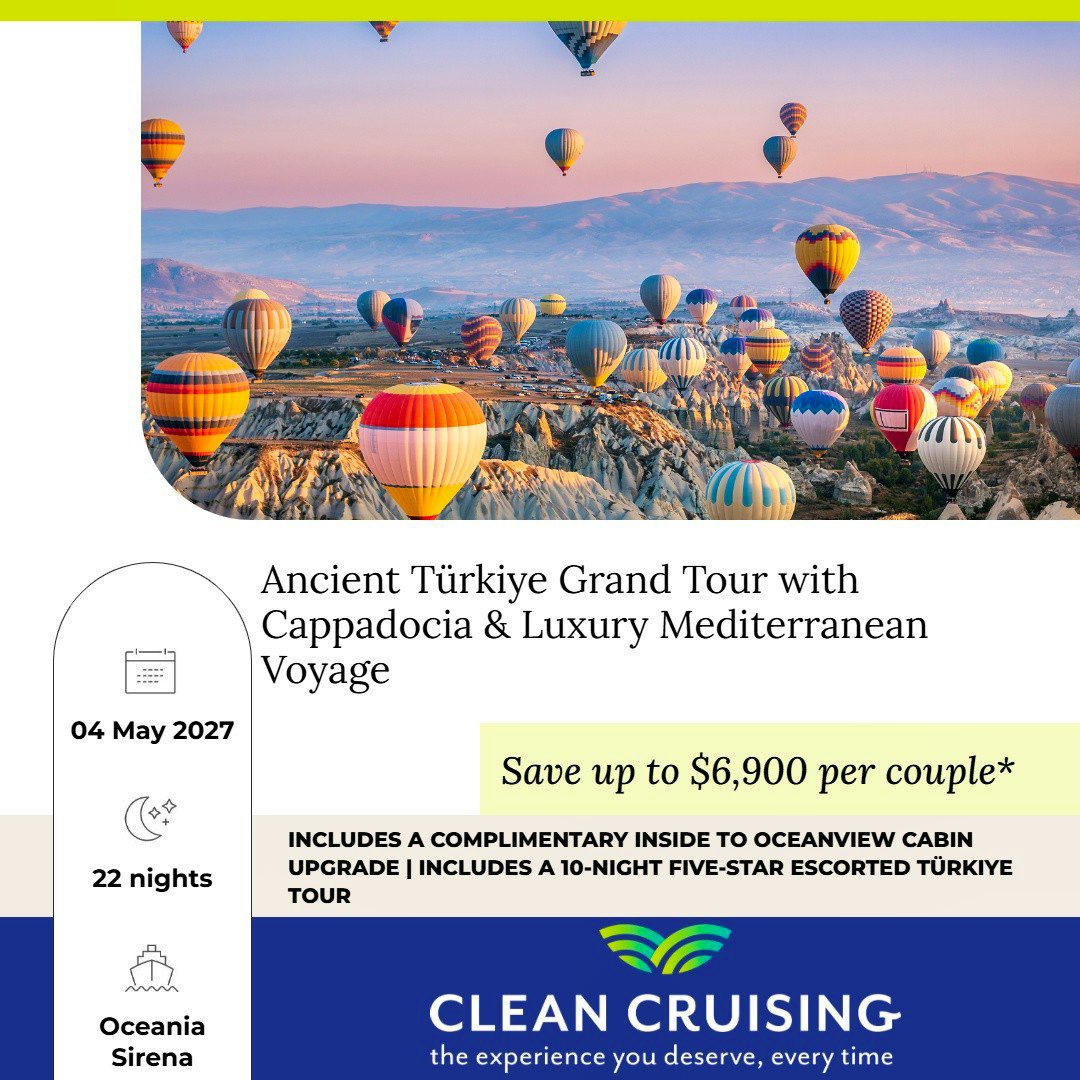 Ancient Türkiye Grand Tour with Cappadocia & Luxury Mediterranean Voyage