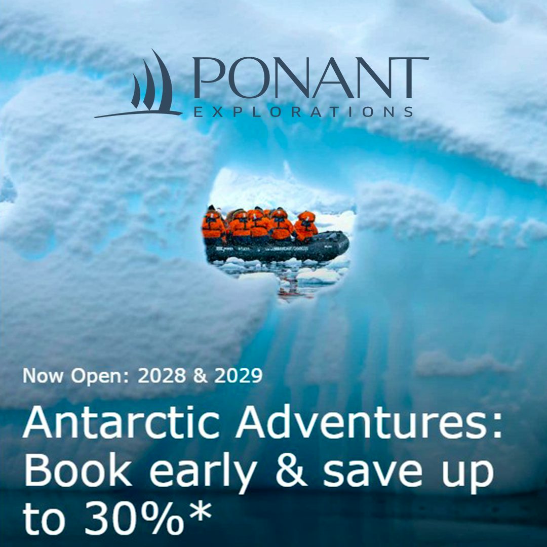 Ponant - Sail the Antarctic and Save!