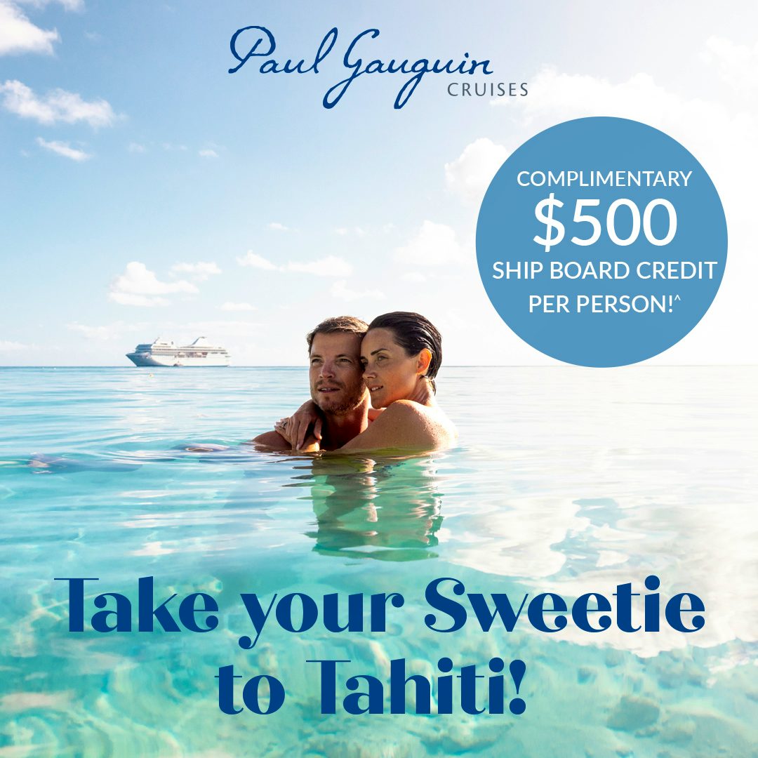 Ponant's Take Your Sweetie to Tahiti Offer