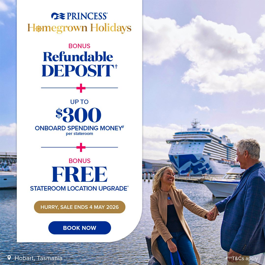 Princess Cruises Homegrown Holidays Flash Sale