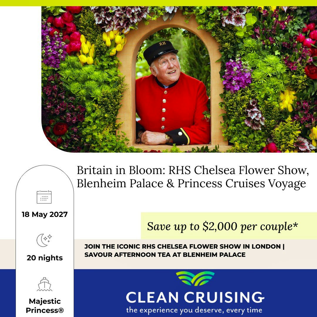 Britain in Bloom: RHS Chelsea Flower Show, Blenheim Palace & British Isles Cruise
