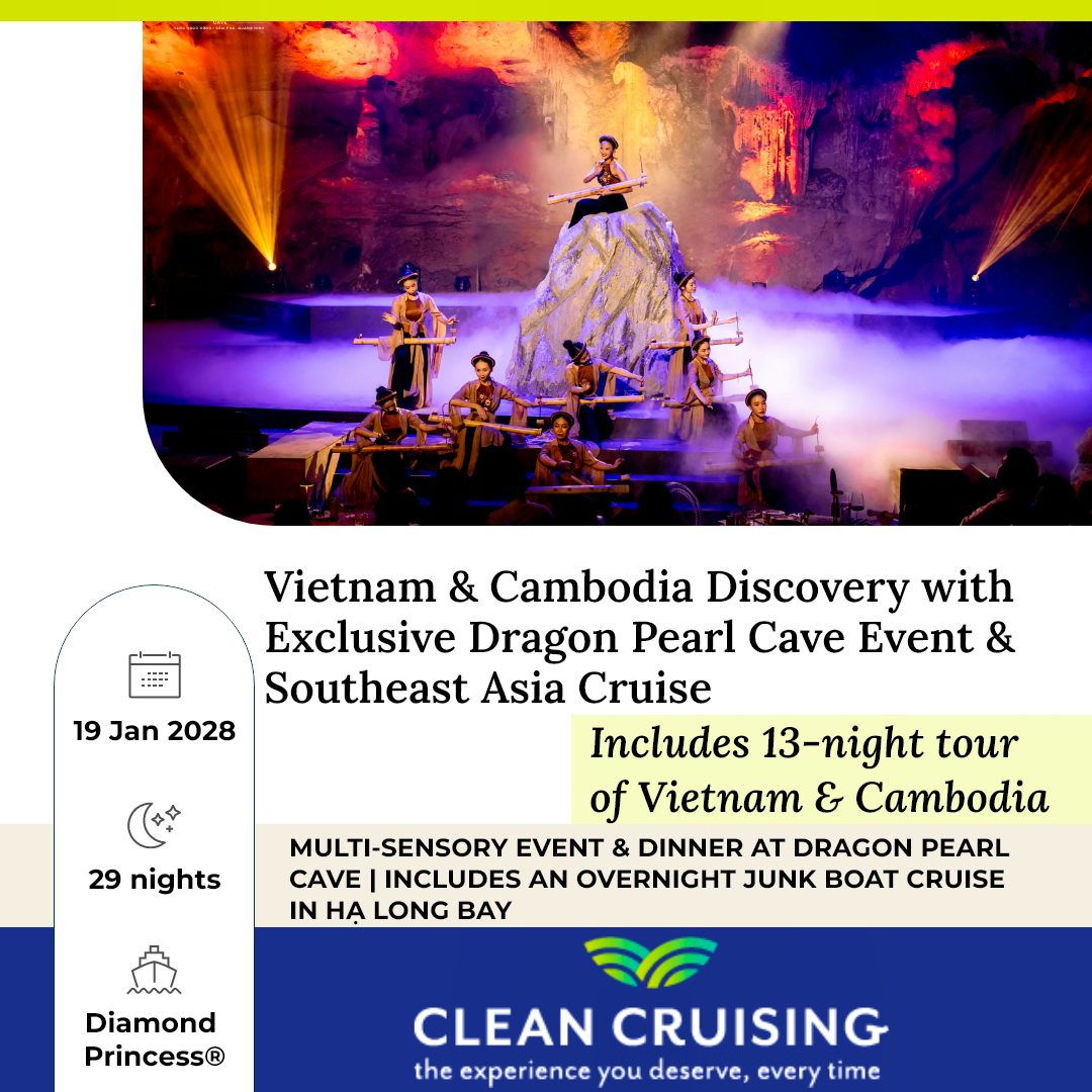 Vietnam & Cambodia Discovery with Exclusive Dragon Pearl Cave Event