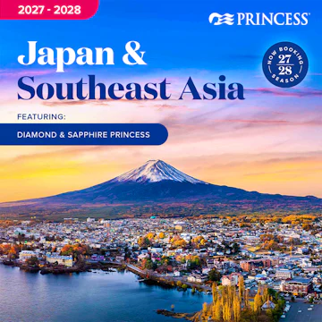 Princess Cruises Japan and South East Asia