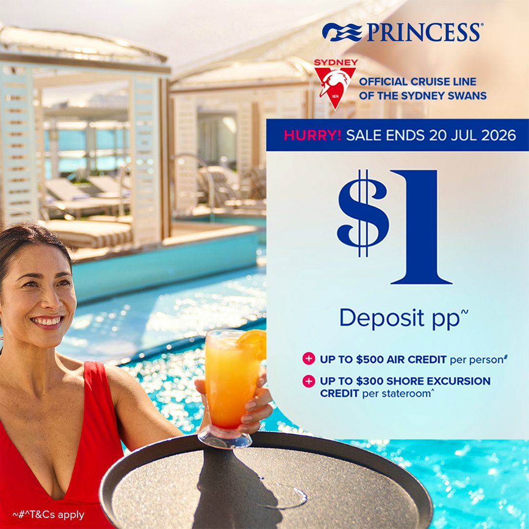 Princess Cruises Local Kickstart Your Getaway Sale