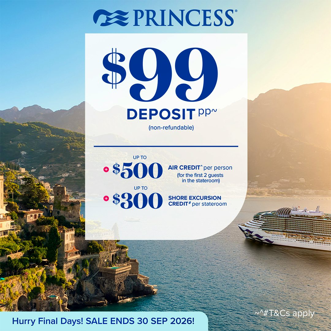 Princess Cruises September Boost Sale