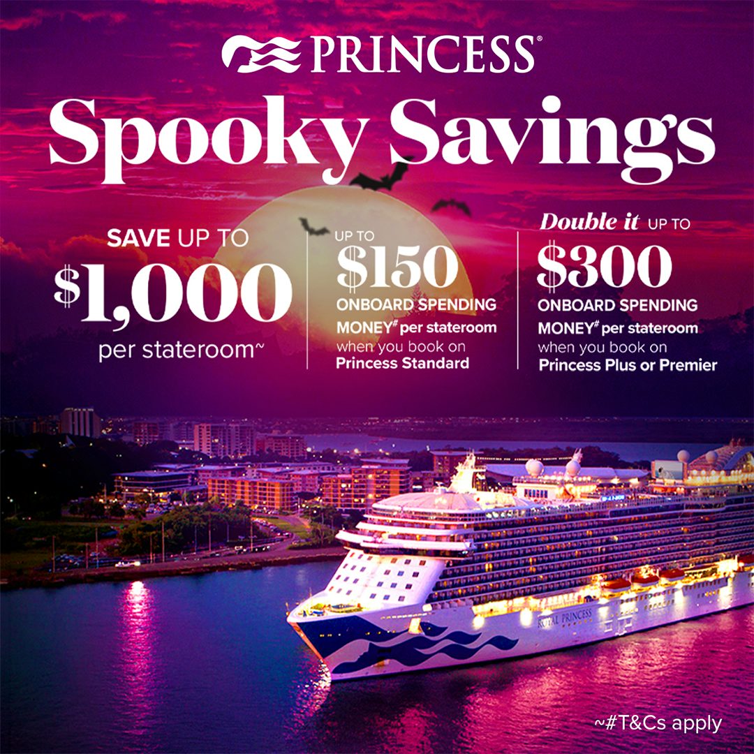 Princess Cruises Spooky Savings