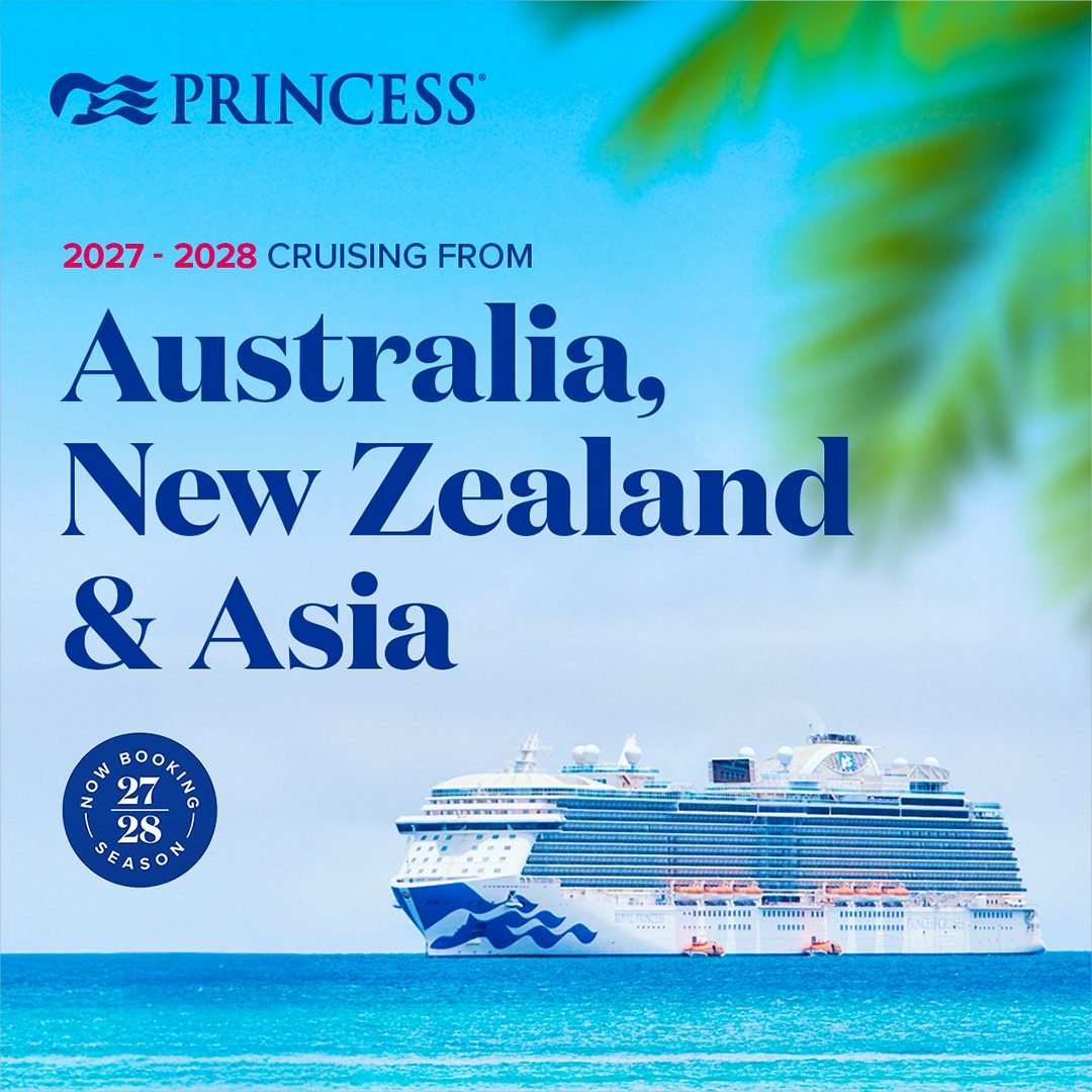 Brand New Princess Cruises Summer Season 2027/2028