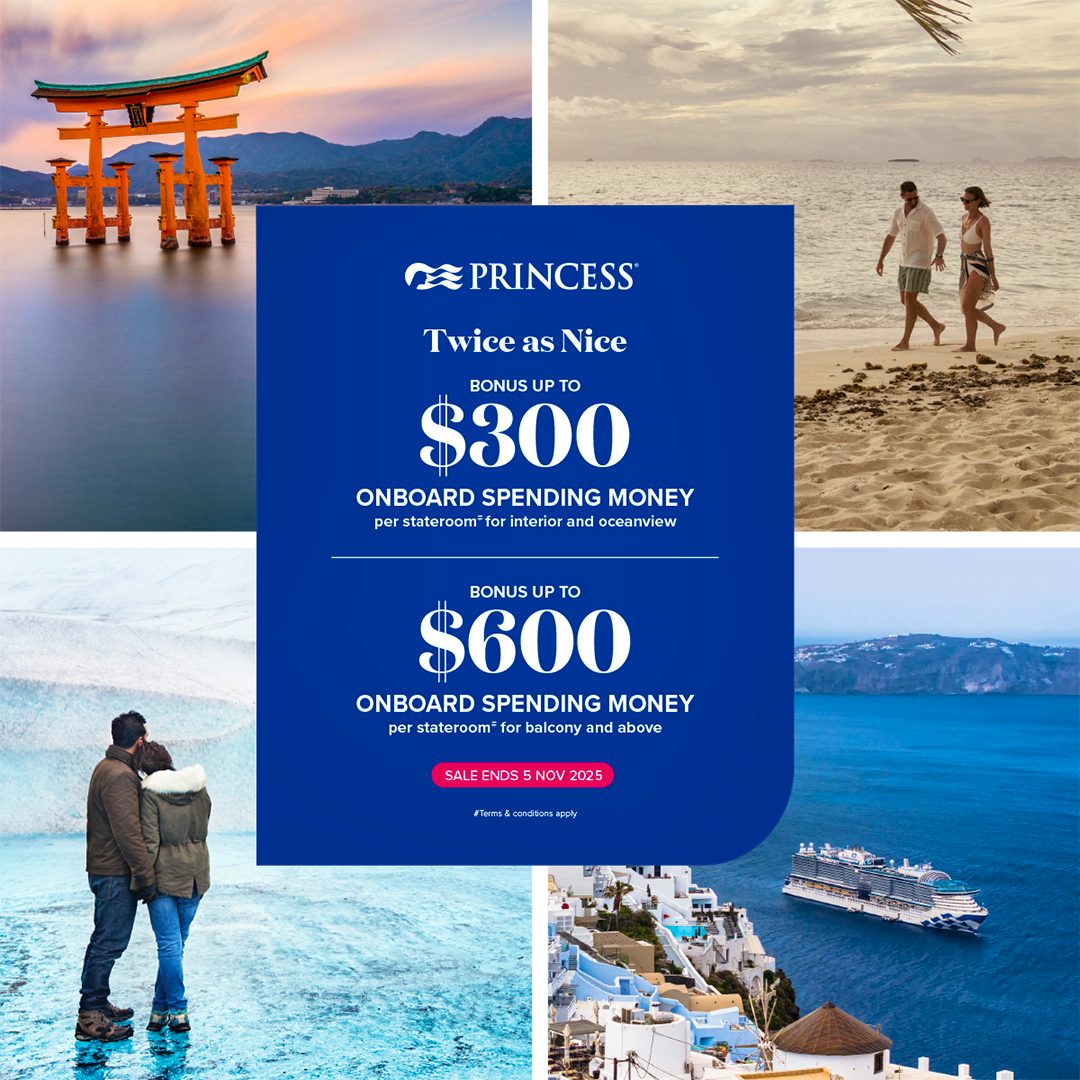 Princess Cruises Local Twice as Nice Sale