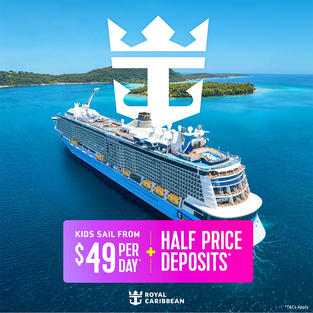 Royal Caribbean Buy One Get up to 60% off the Second Guest