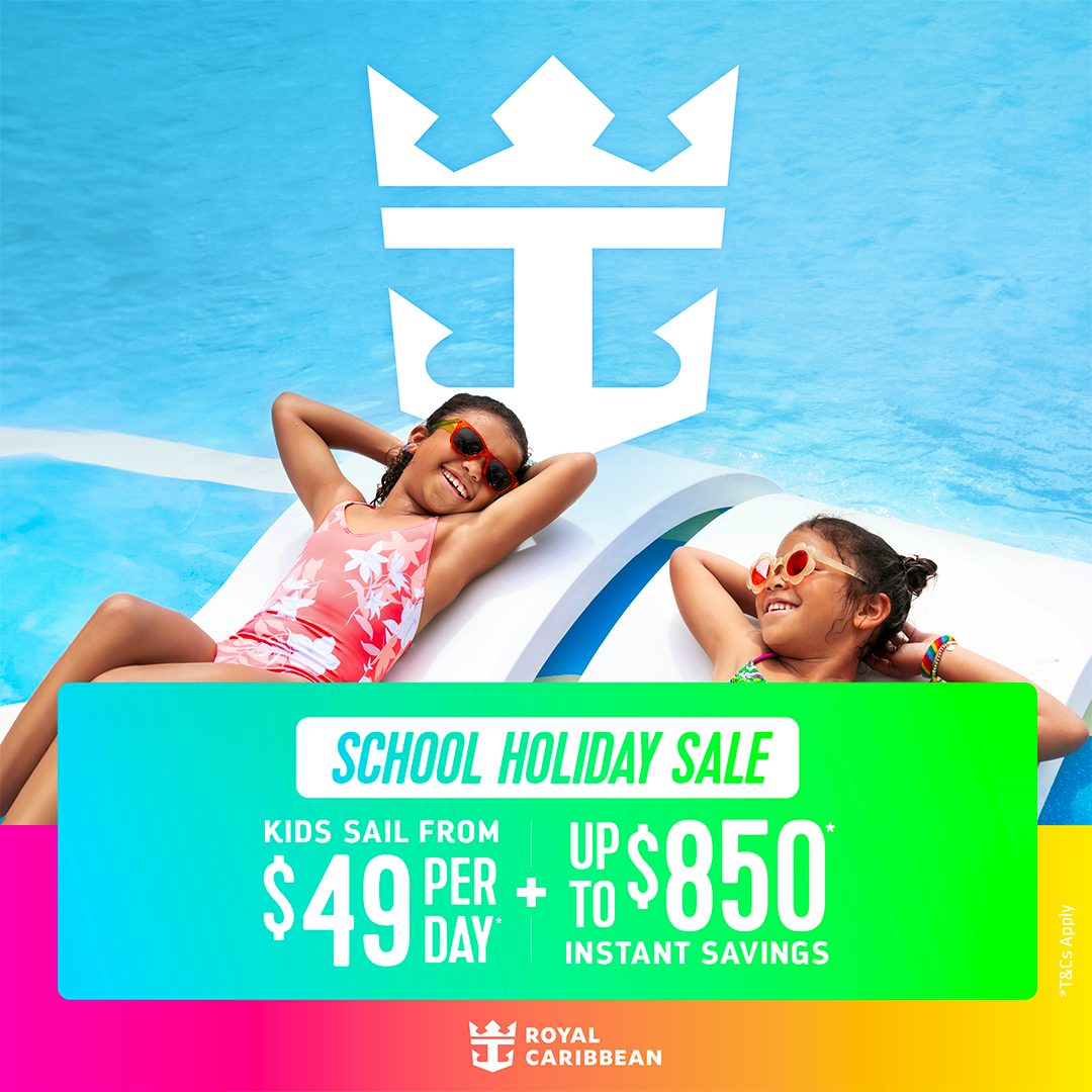 Royal Caribbean School Holiday Sale