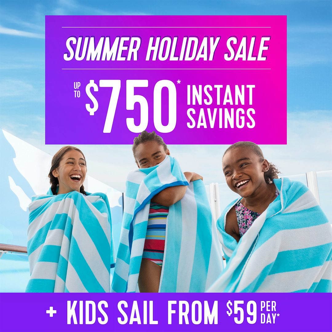 Royal Caribbean Summer Holiday Sale