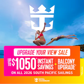Royal Caribbean Upgrade your View Sale
