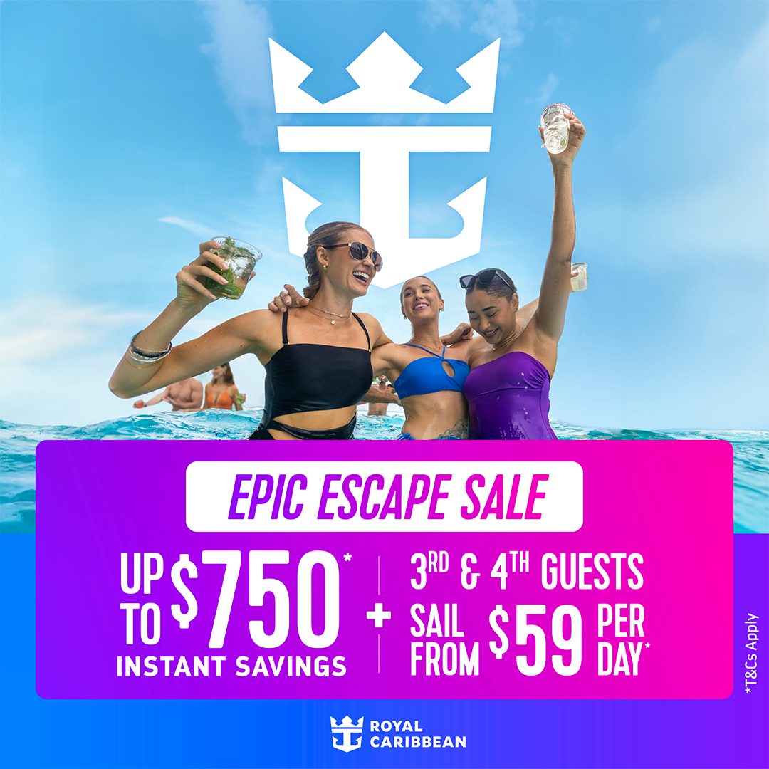 Royal Caribbean Epic Escape Sale