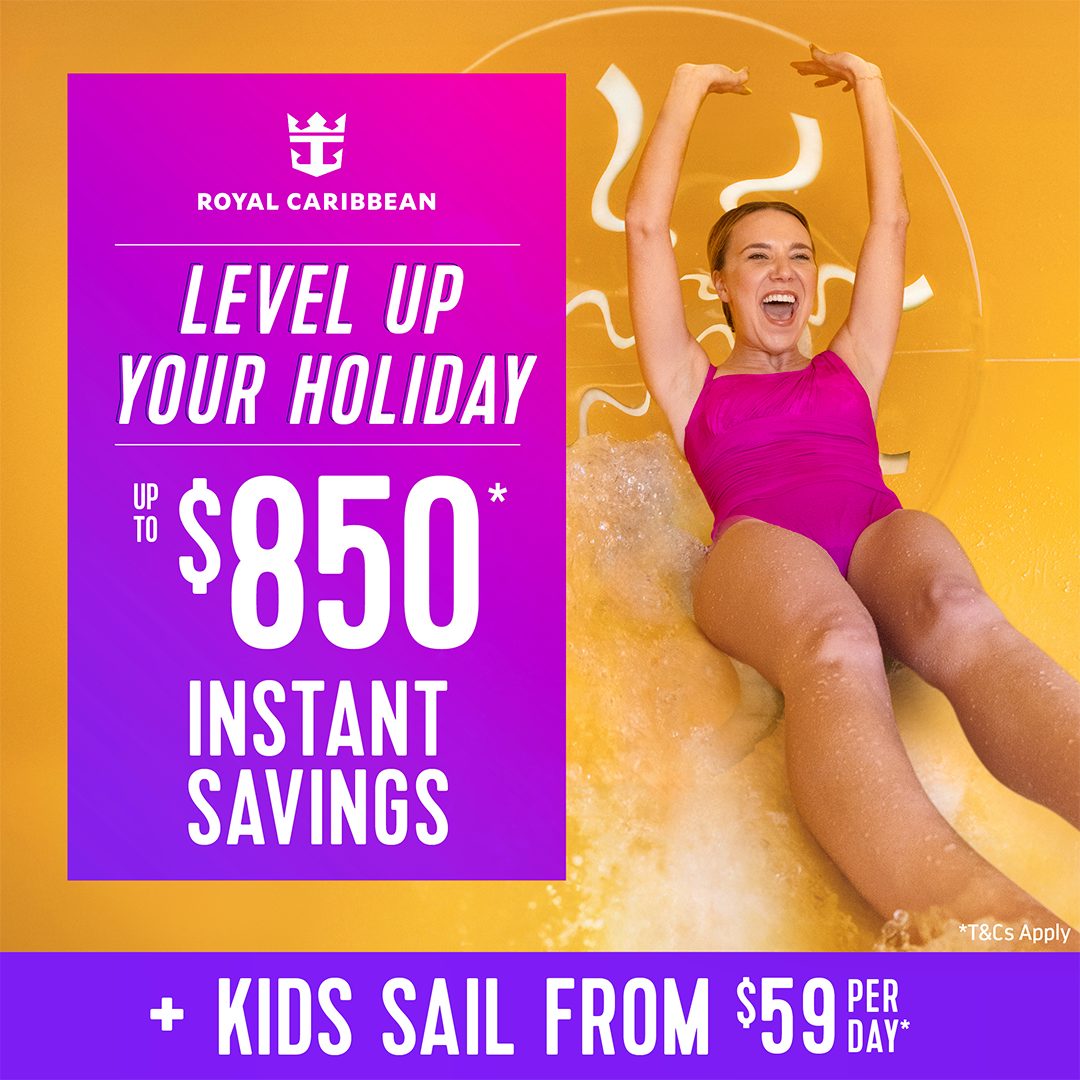 Royal Caribbean Level Up Your Holiday Sale