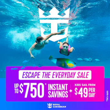 Royal Caribbean Escape the Everyday Sale