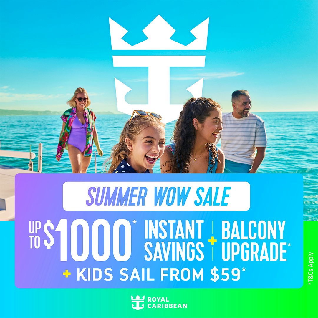 Royal Caribbean Summer Wow Sale