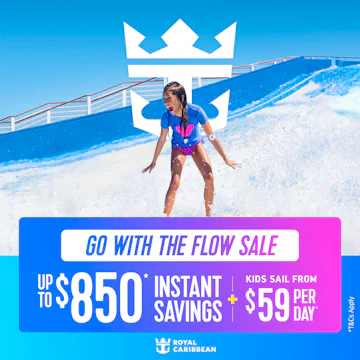 Royal Caribbean's Go with the Flow Sale