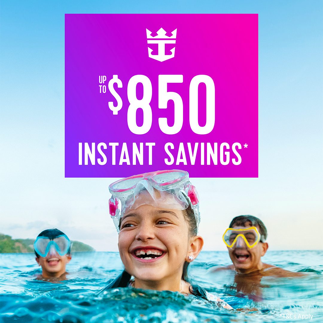 Royal Caribbean Flash Sale Promotion - Clean Cruising