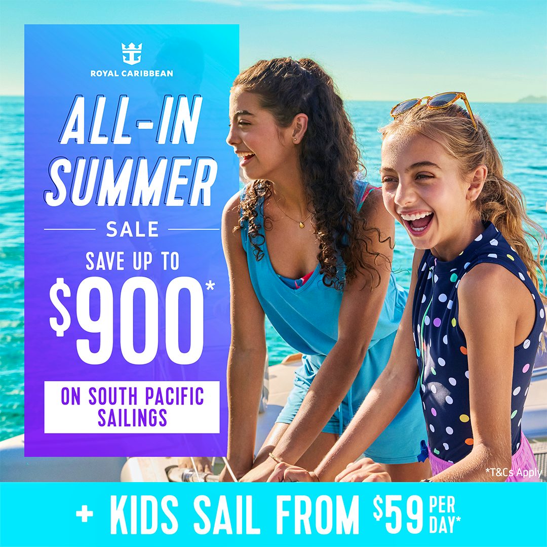 Royal Caribbean All-In Summer Sale