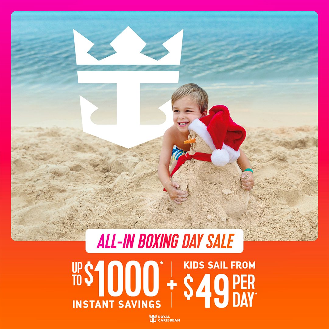 Royal Caribbean Boxing Day Sale
