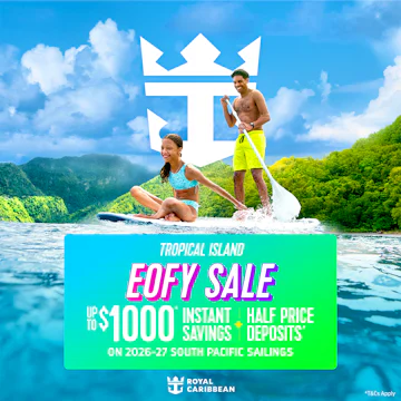Royal Caribbean Tropical Island EOFY Sale