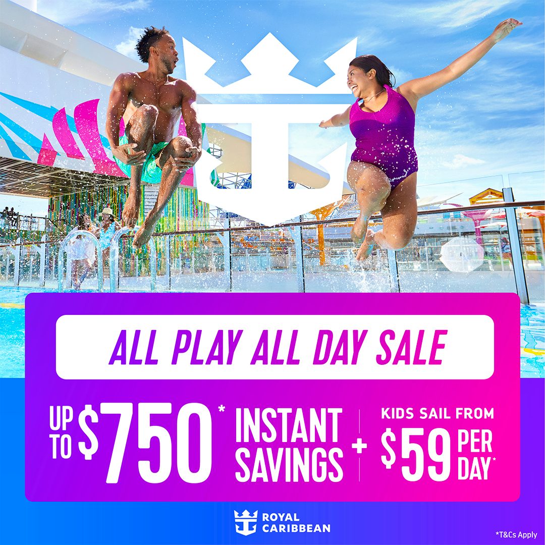 Royal Caribbean All Play All Day Sale