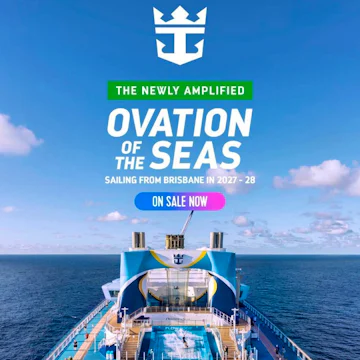 Ovation of the Seas returns for 2027/2028 Summer