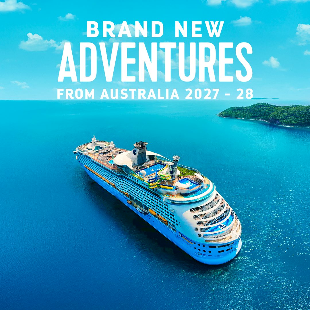 Voyager of the Seas sails from Brisbane for an action-packed 2027/28 season
